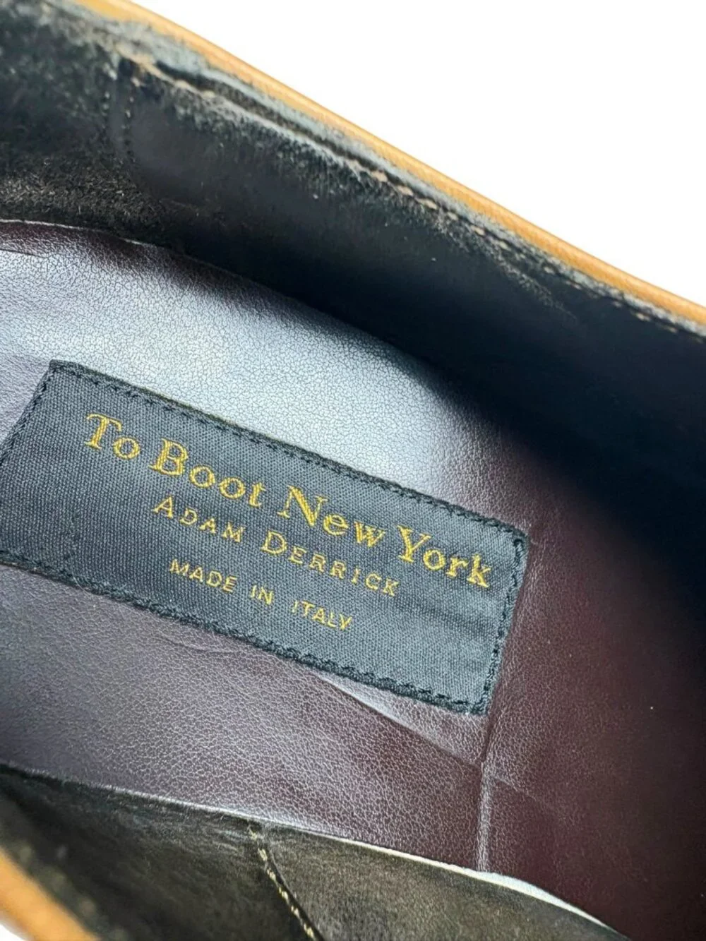 To Boot New York Adam Derrick‎ Brown Cap Toe Leather Dress Oxfords